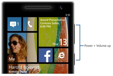 Captura Pantalla Windows Phone