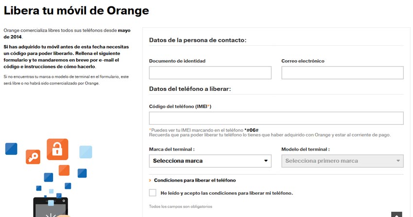 Desbloquear iPhone Orange España