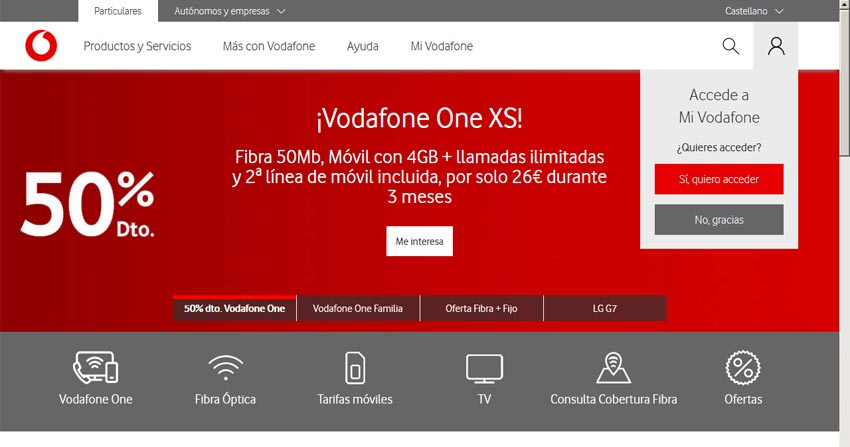 Desbloquear iPhone Vodafone España