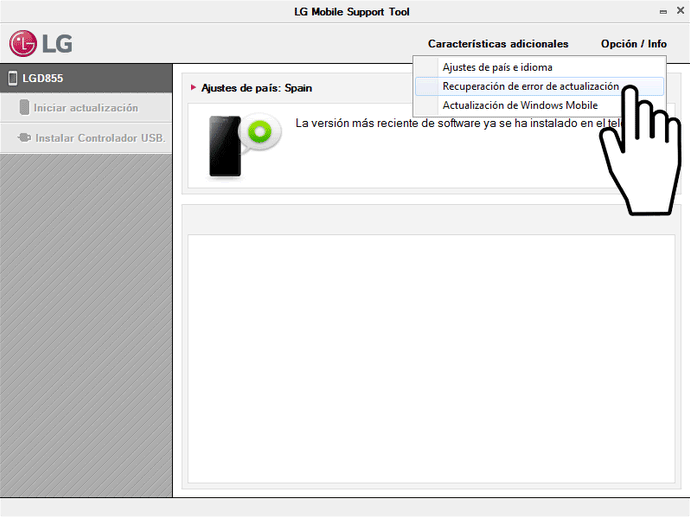 LG MOBILE SUPPORT TOOL 2