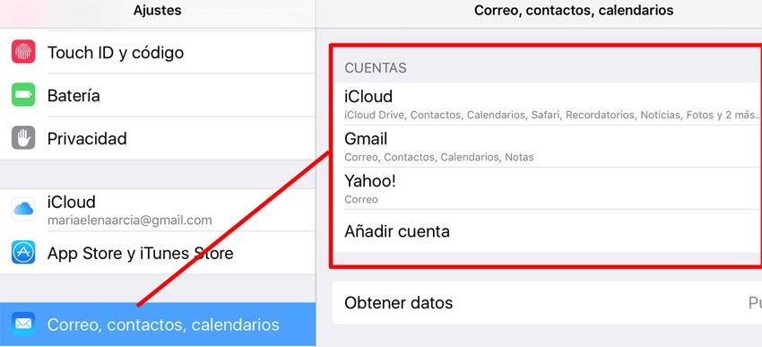 Cómo pasar los contactos de un Android a un iPhone