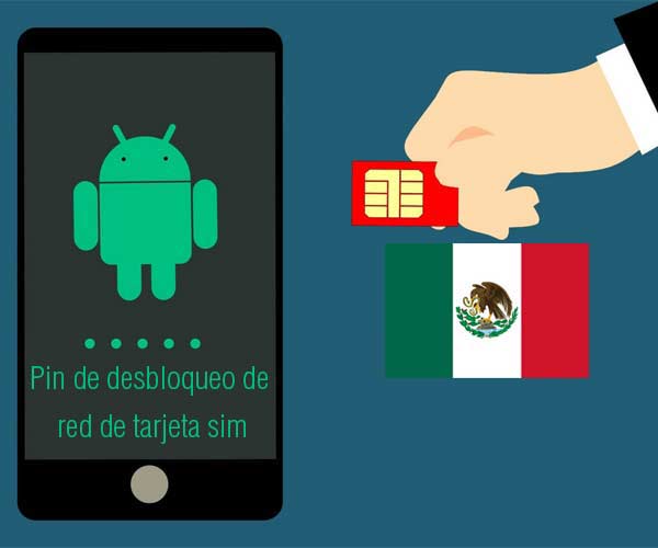 Pin de desbloqueo de red de tarjeta sim Movistar México