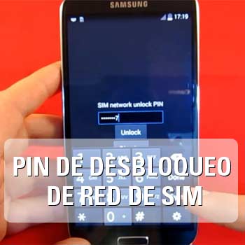 PIN de Desbloqueo de Red de Tarjeta SIM