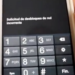 Samsung Galaxy Error de Código o Solicitud de Desbloqueo de Red Incorrecta