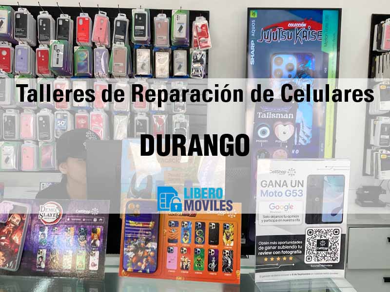 Talleres de Reparación de Celulares en Durango Dgo - Teléfono y Ubicación
